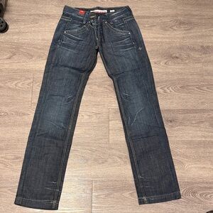 Miss Sixty Indigo Straight-Leg Jeans